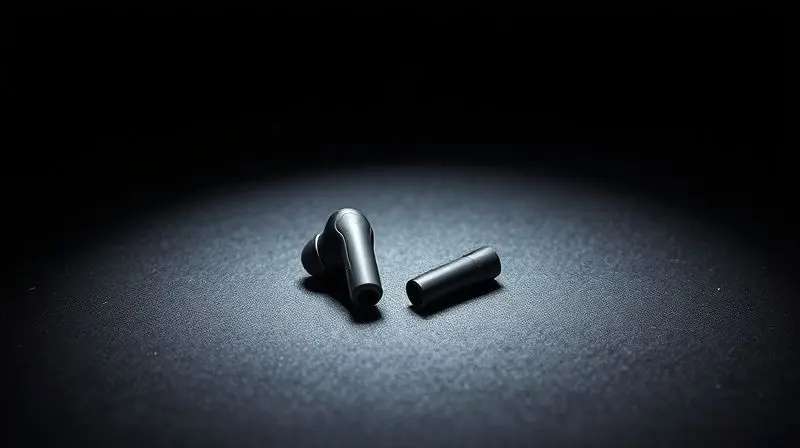 Fone de ouvido Lenovo em destaque sob um holofote, simbolizando uma análise detalhada da qualidade e confiança da marca de áudio.